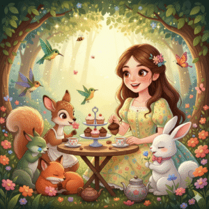 The Garden Party of Woodland Friends