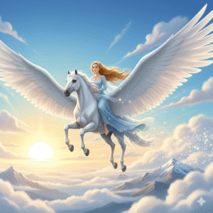 The Sky Rider and the Feathered Steed