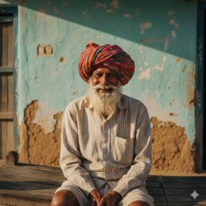 Candid Portrait of an Elder