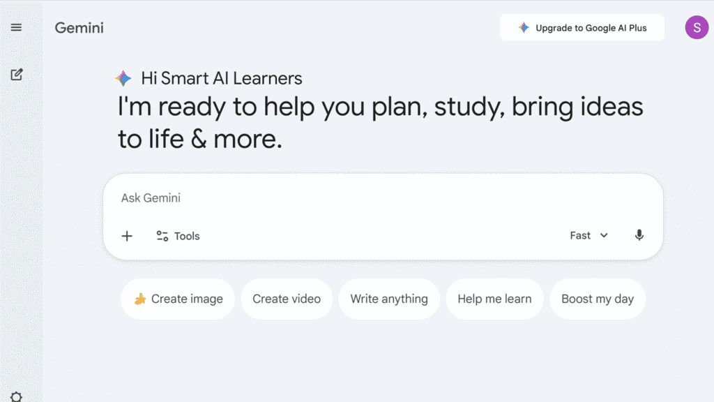 Google Gemini AI Tool