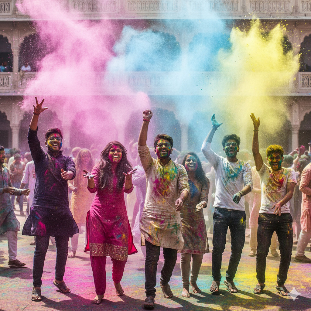 Holi Festival Celebration